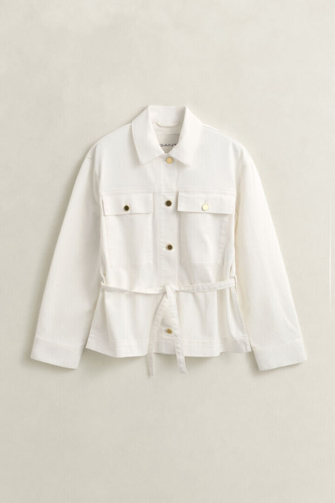 Denim Tie Jacket