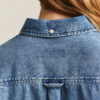 Embroidered Denim Shirt