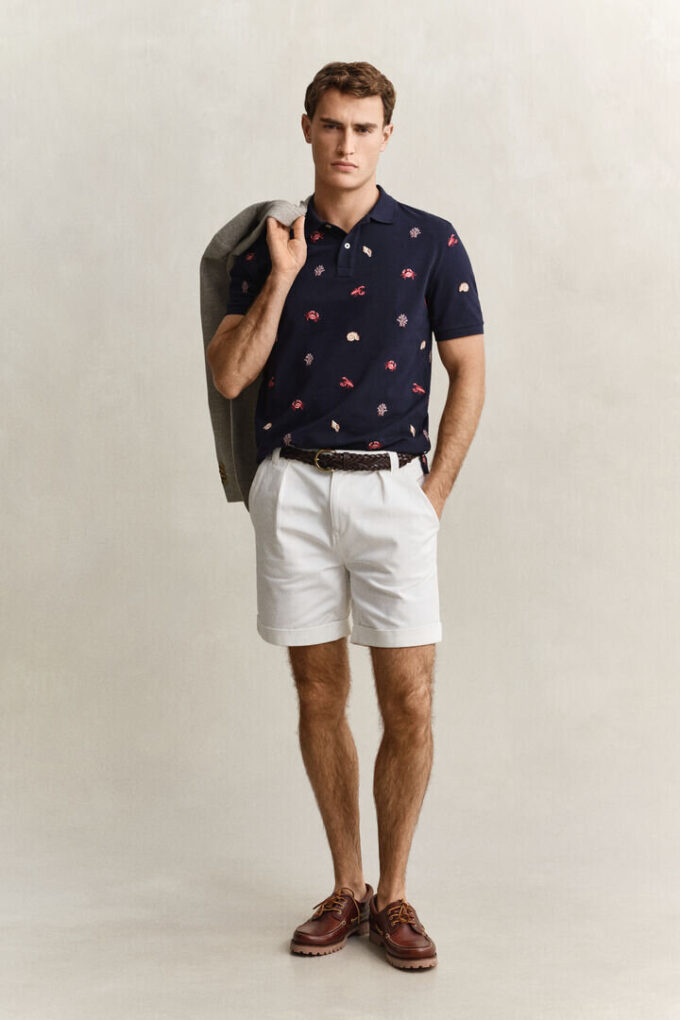 Embroidered Polo Shirt