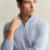 Extra Fine Merino Wool Half-Zip Sweater