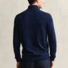 Extra Fine Merino Wool Half-Zip Sweater