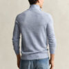 Extra Fine Merino Wool Half-Zip Sweater