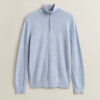 Extra Fine Merino Wool Half-Zip Sweater