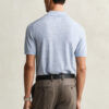 Extra Fine Merino Wool Short Sleeve Polo Sweater