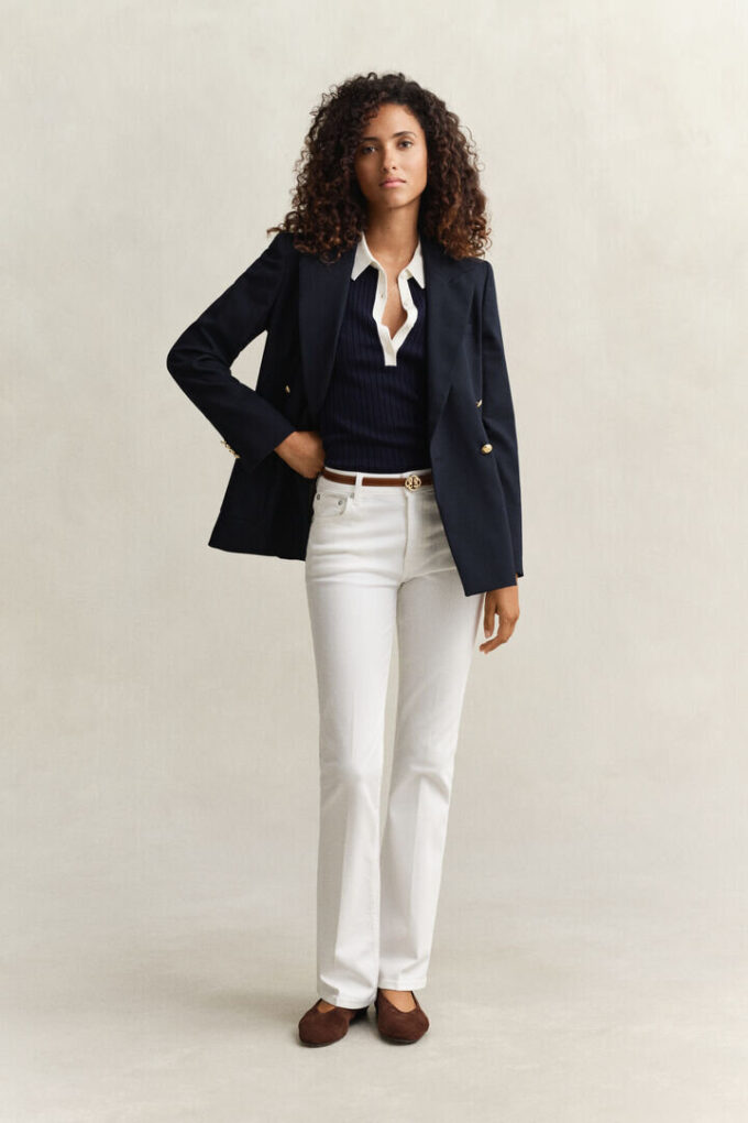 Flared Stretch Jeans
