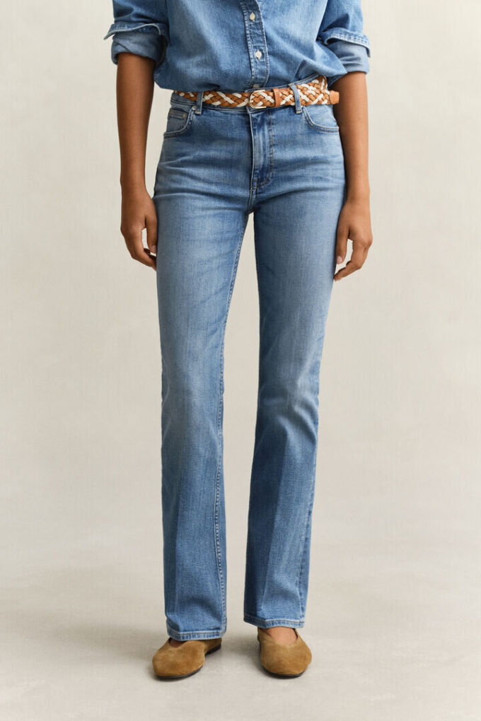 Flared Stretch Jeans