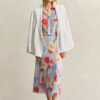 Floral Cotton Silk Shirt