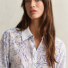 Floral Cotton Silk Shirt