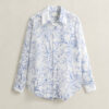 Floral Cotton Silk Shirt
