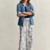 Floral Linen Pants