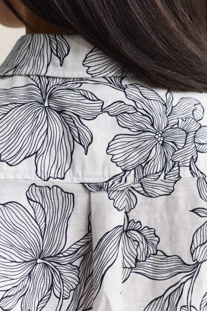 Floral Linen Shirt