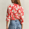 Floral Linen Shirt