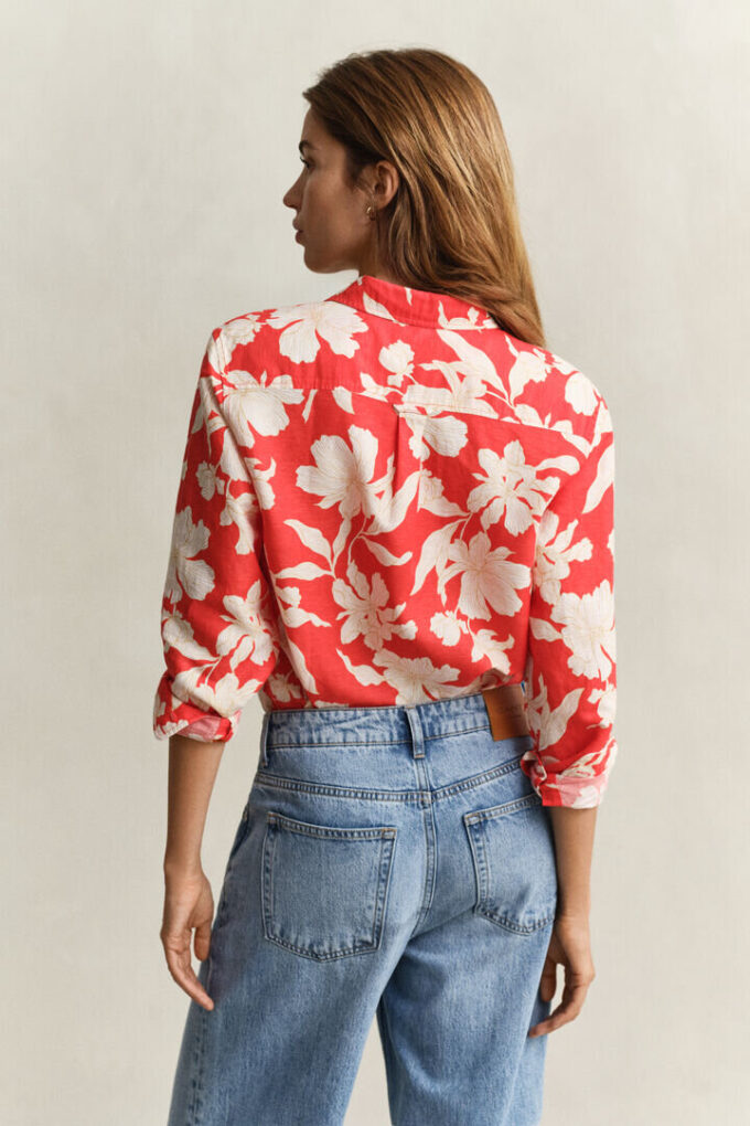 Floral Linen Shirt