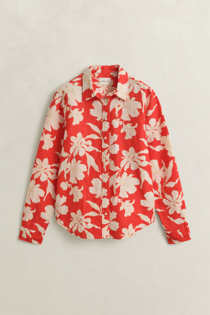 Floral Linen Shirt
