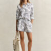 Floral Linen Shorts