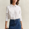Frilly Cotton Shirt