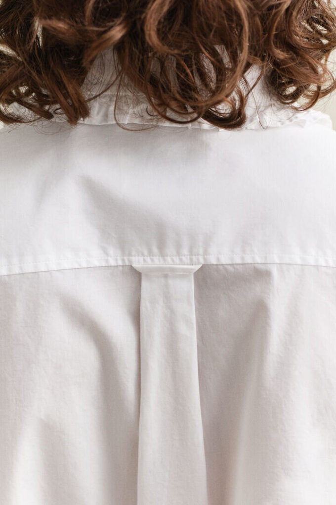 Frilly Cotton Shirt