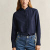 Frilly Linen Blend Blouse