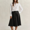 Frilly Linen Blend Blouse