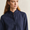 Frilly Linen Blend Blouse