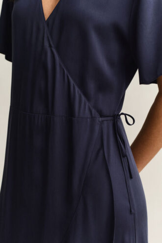 Frilly Wrap Dress