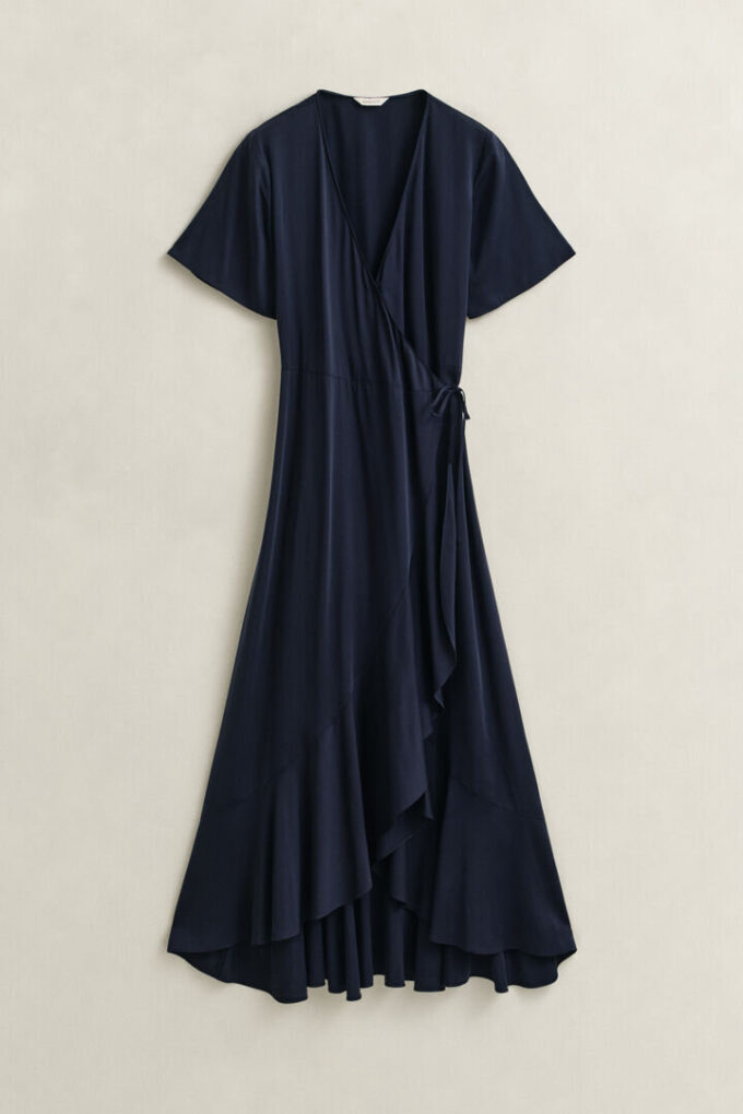 Frilly Wrap Dress