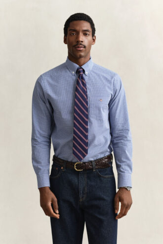 Gingham Classic Poplin Shirt