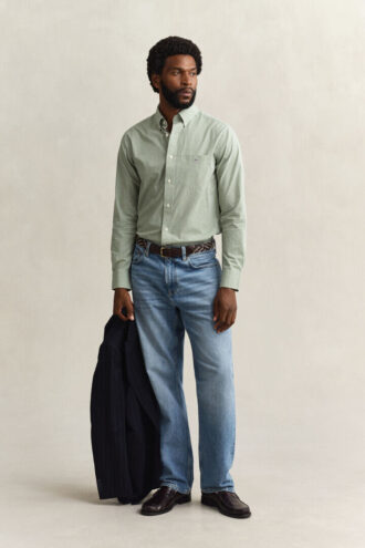 Gingham Classic Poplin Shirt