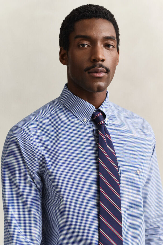 Gingham Classic Poplin Shirt