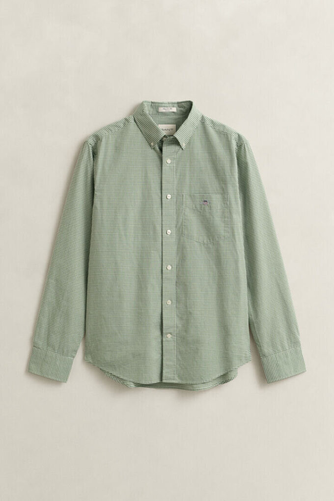 Gingham Classic Poplin Shirt