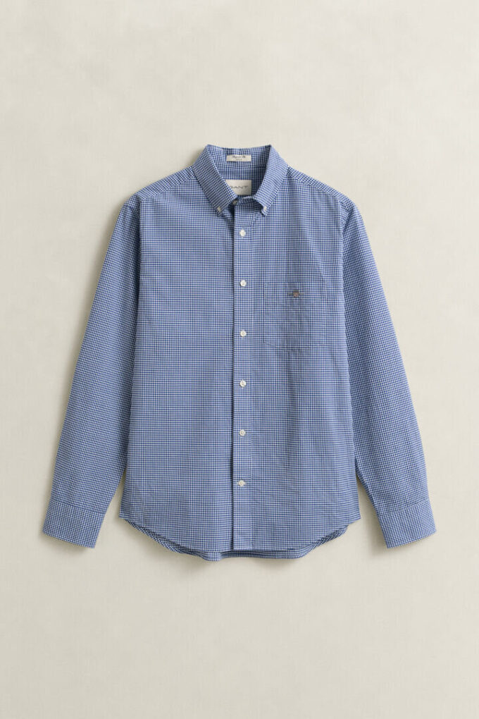 Gingham Classic Poplin Shirt