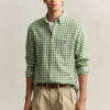 Gingham Linen Blend Shirt