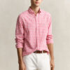 Gingham Linen Blend Shirt