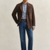 Gingham Linen Blend Shirt