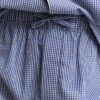 Gingham Poplin Pajama Set