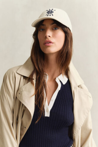 Graphic Cotton Twill Cap