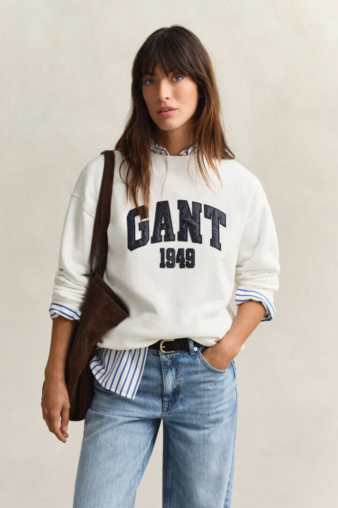 Graphic Crew Neck Sweatshirt