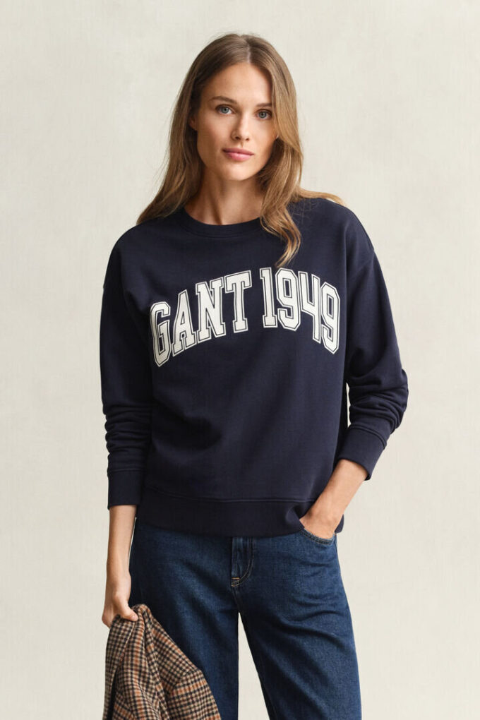 Graphic Crew Neck Sweatshirt
