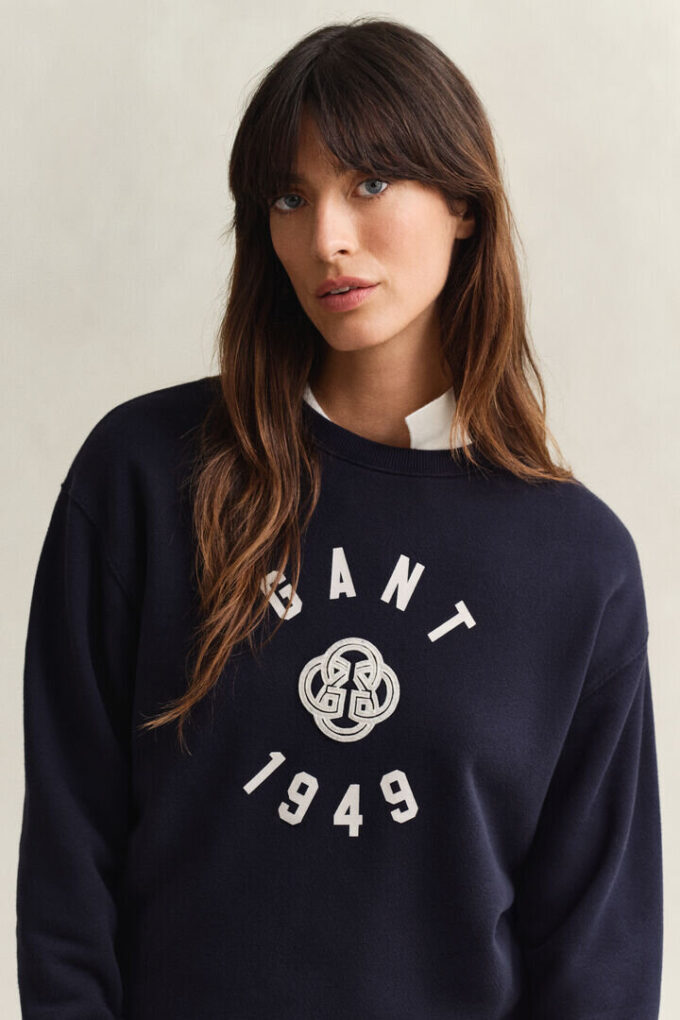 Graphic Crew Neck Sweatshirt
