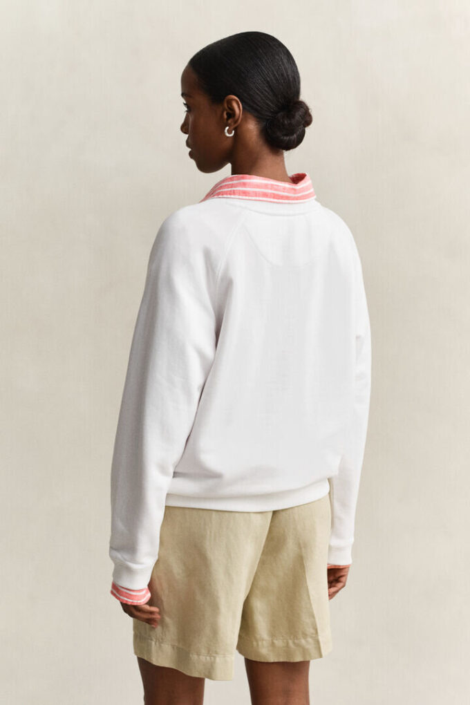Graphic Print Crew Neck Sweatshirt