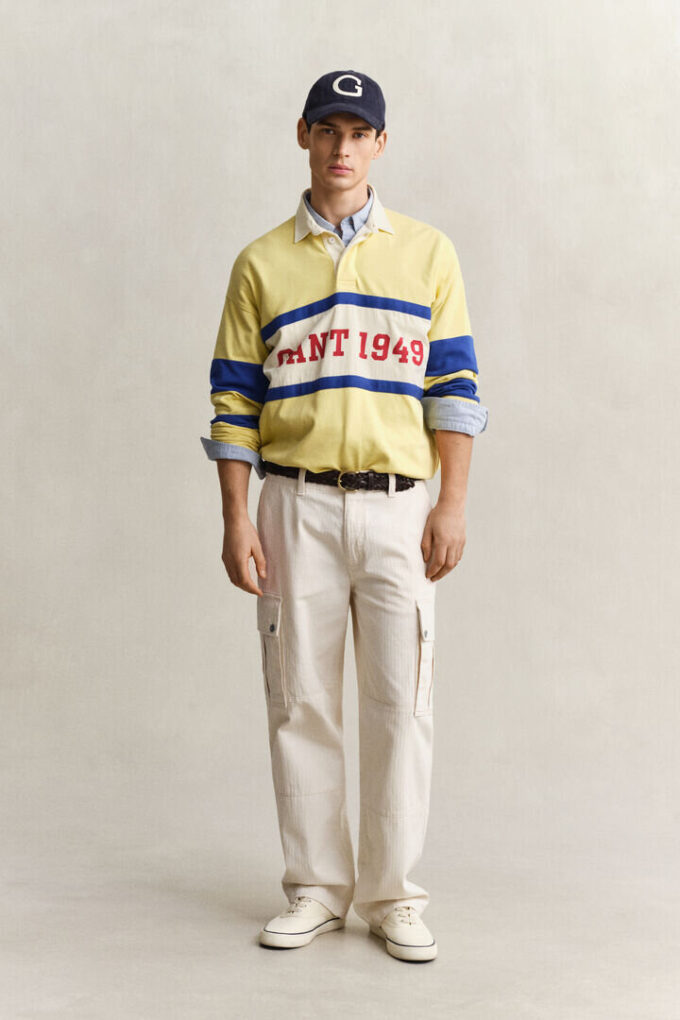 Herringbone Cargo Pants