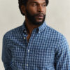 Indigo Checked Shirt