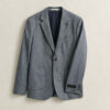 Indigo Herringbone Suit Jacket