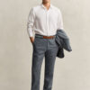 Indigo Herringbone Suit Pants