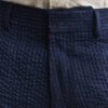 Indigo Seersucker Suit Pants