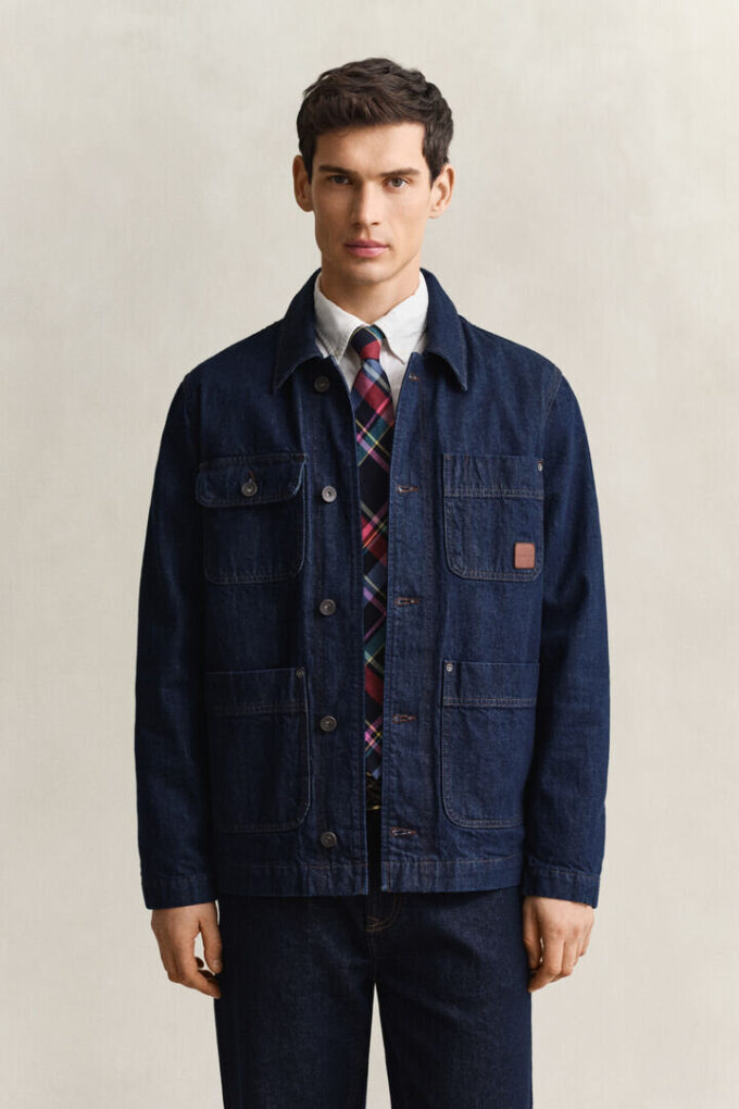 Indigo Work Jacket