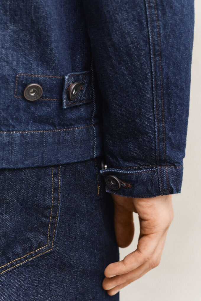 Indigo Work Jacket