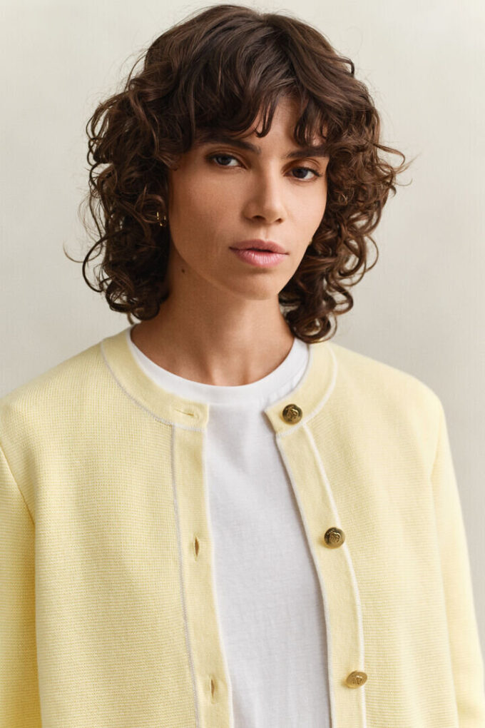 Knitted Cotton Jacket
