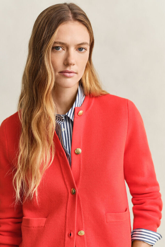 Knitted Cotton Jacket