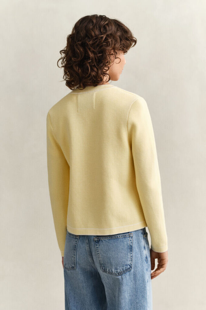 Knitted Cotton Jacket